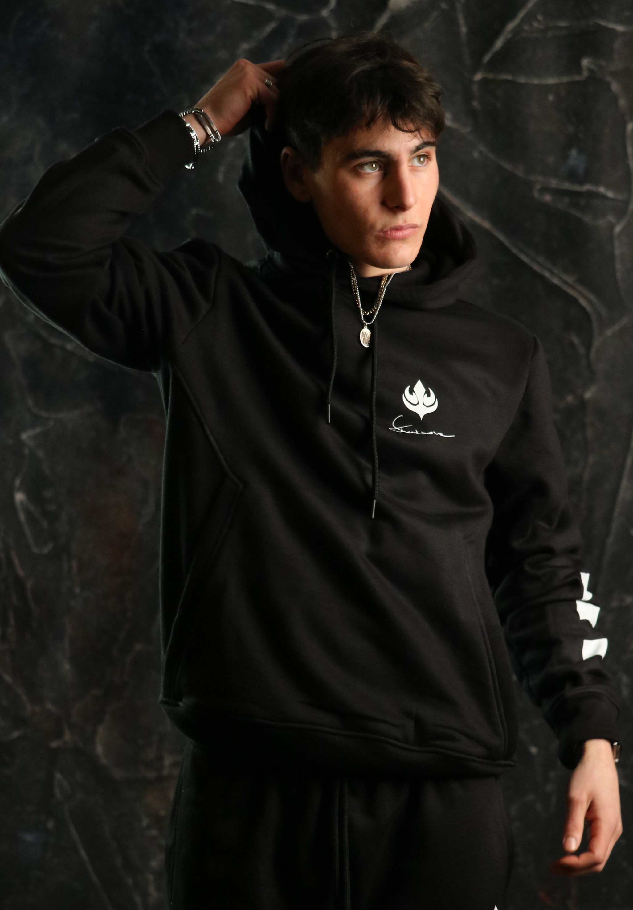 Black Classic Hoodie