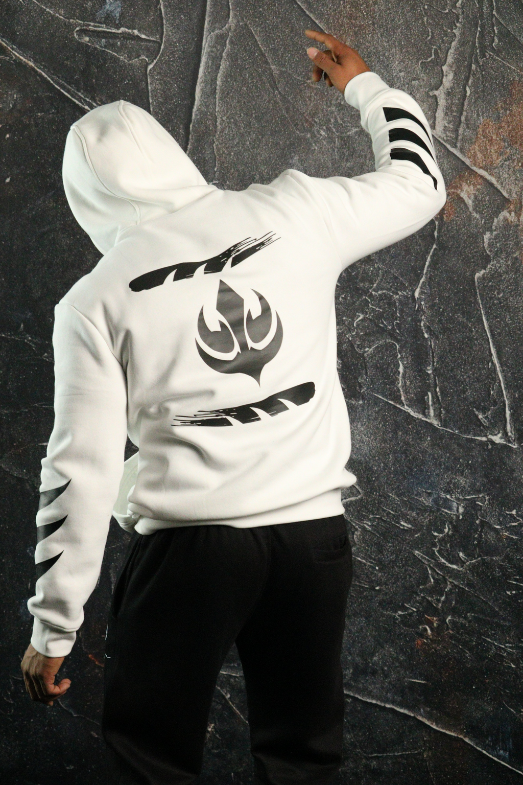 White Classic Hoodie