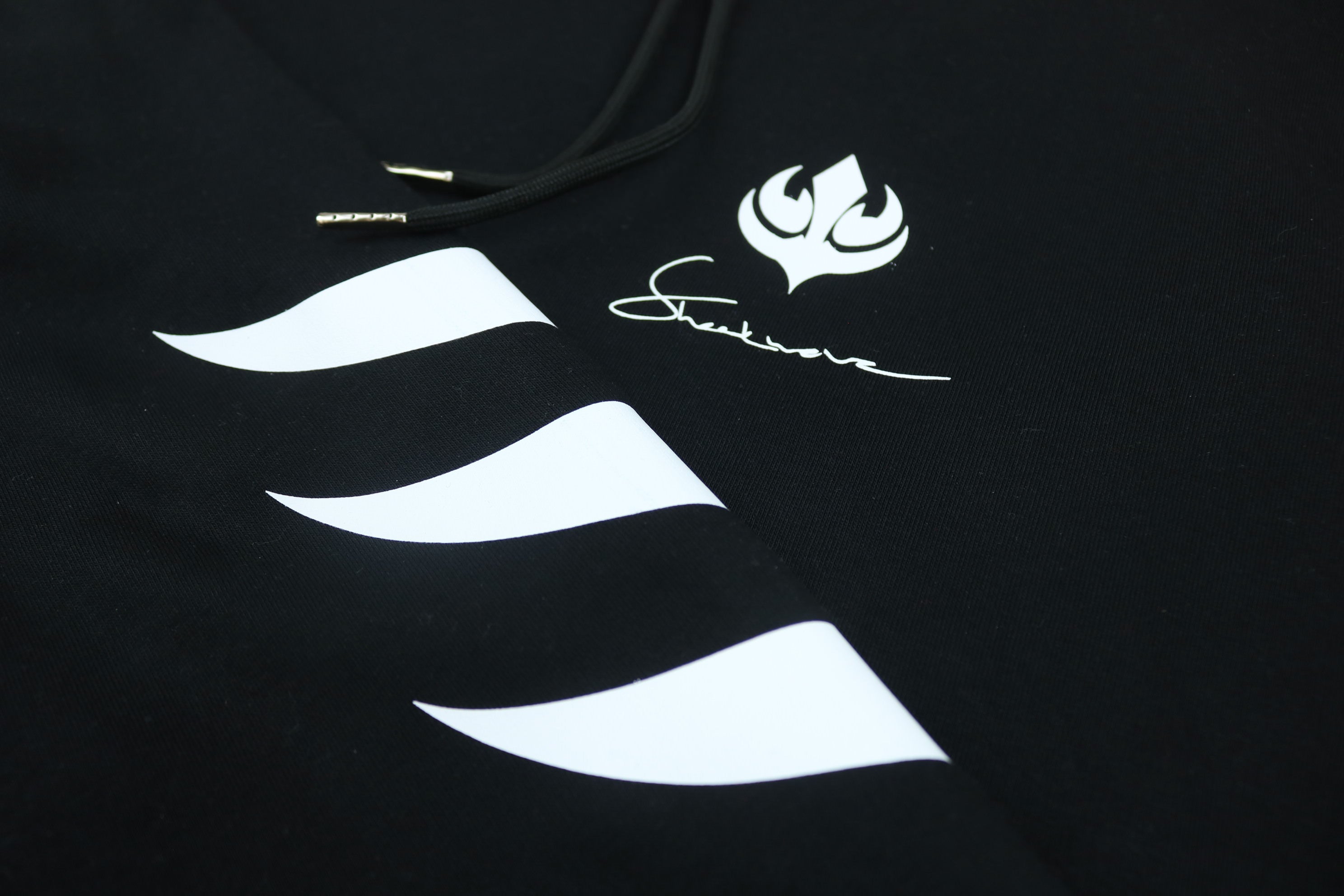 Shockwave Black Classic Hoodie 3 Stripes